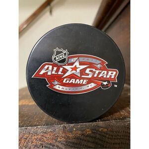 NHL 2011 all star game hockey official size puck
